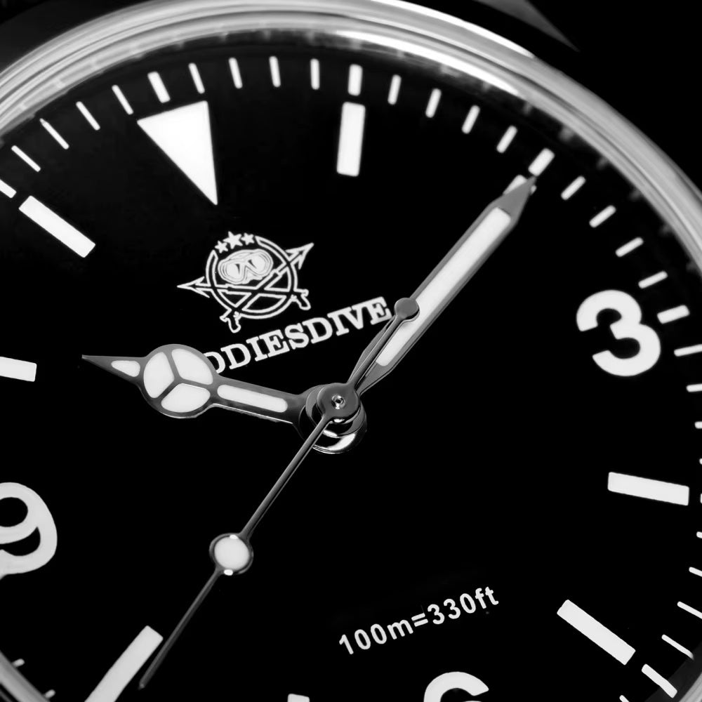 Addiesdive AD2023-1 Field Watch dial