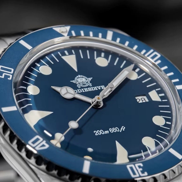 Addiesdive AD2068 Dive Watch Blue Dial