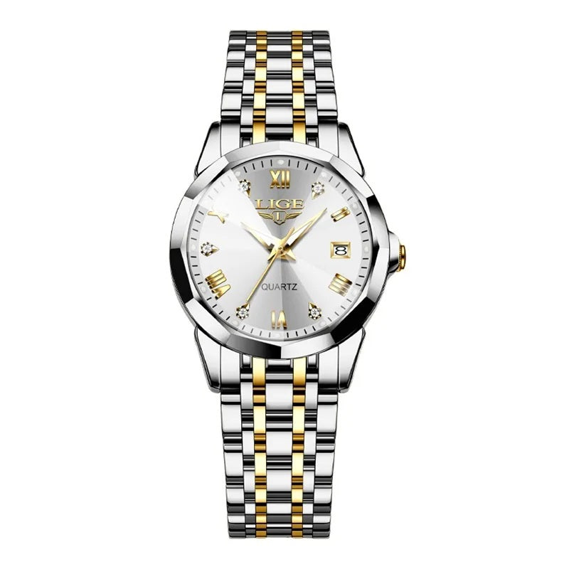 Lige 89157 Dress Watch White