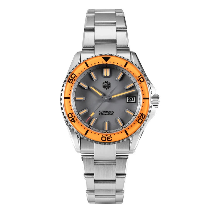 San Martin SN0129 Dive Watch Orange