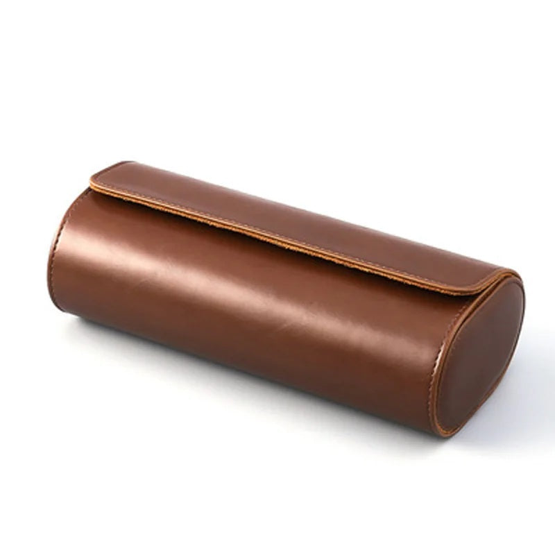 Avaton Watch Roll | Travel Case Brown