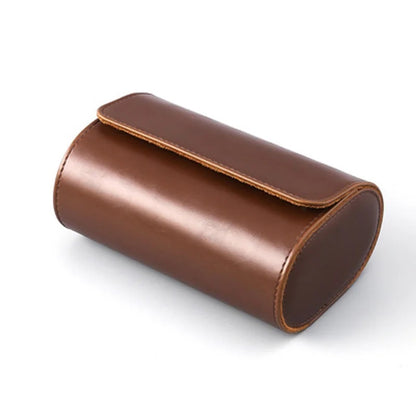 Avaton Watch Roll | Travel Case Brown