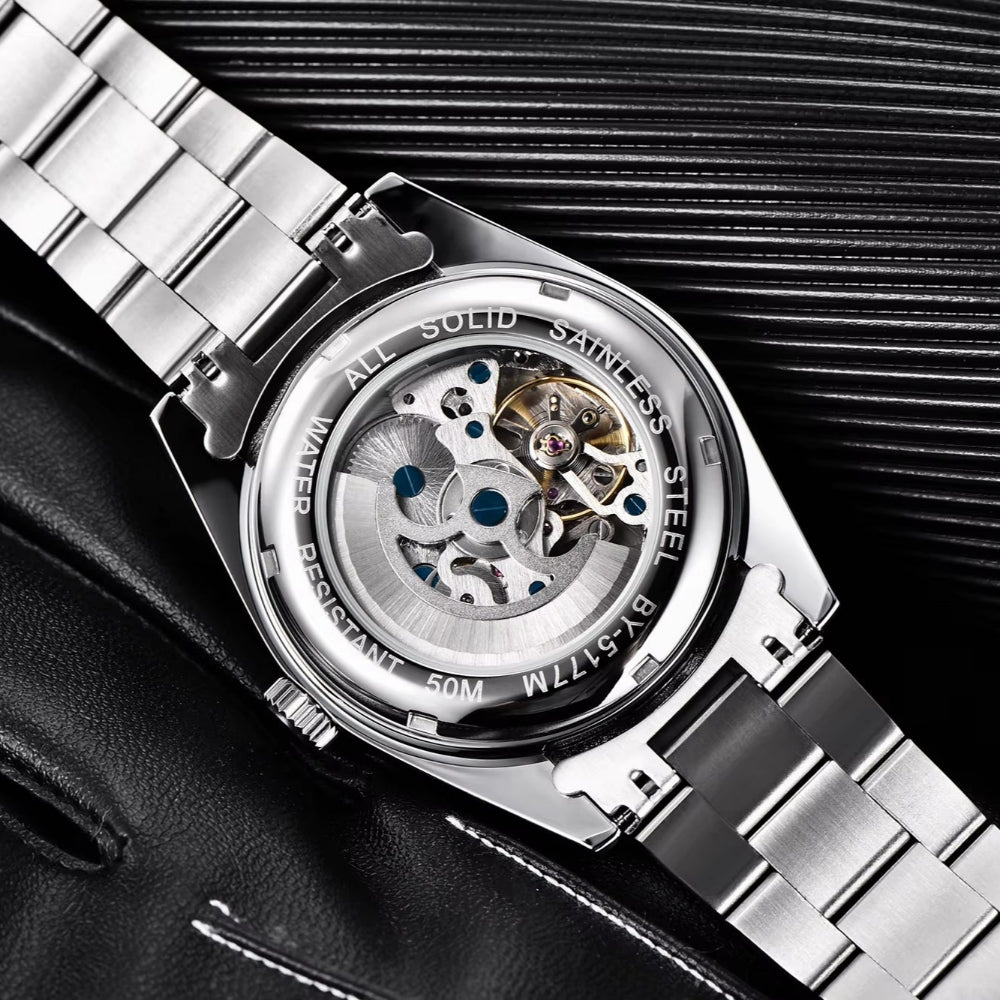 Benyar BY-5177 Field Watch back