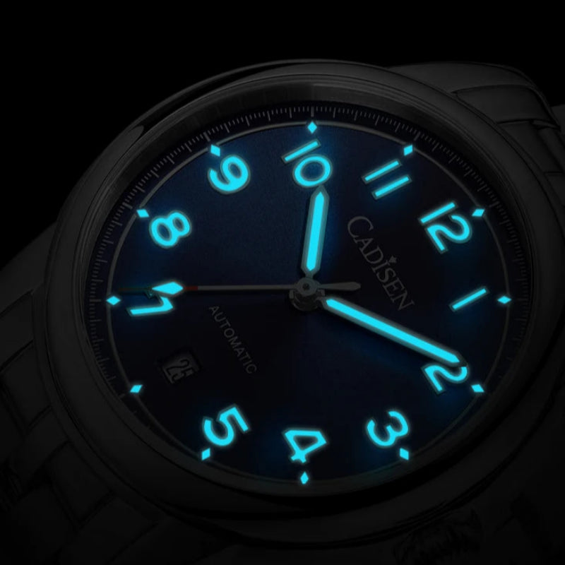 Cadisen C8235M Dress Watch Lume