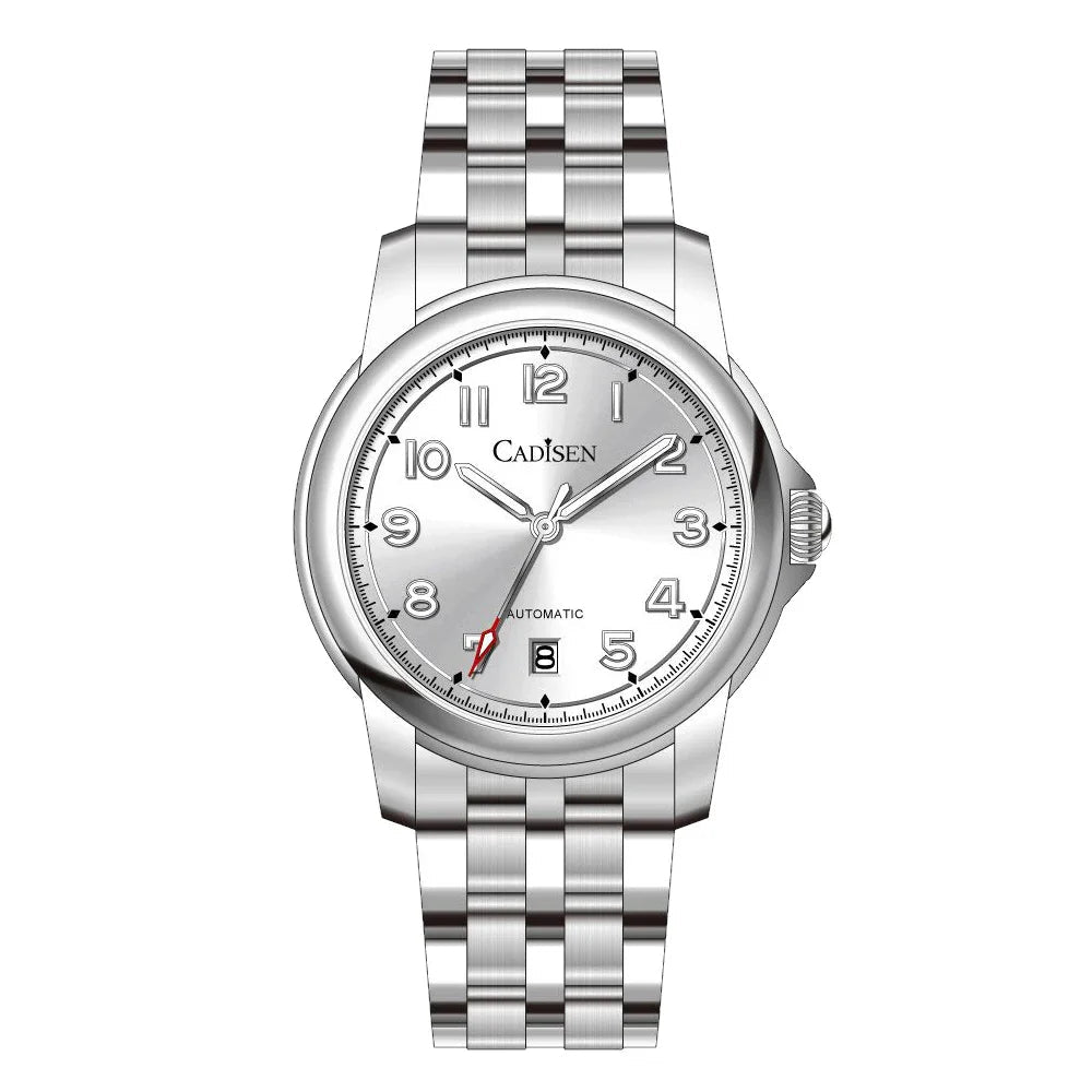Cadisen C8235M Dress Watch Silver