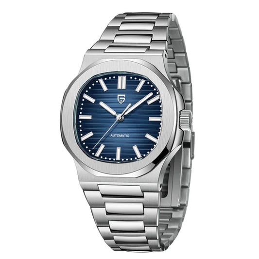 Classic-Inspired Automatic Watch blue