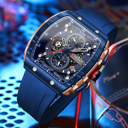 Curren 8442 Blue Display