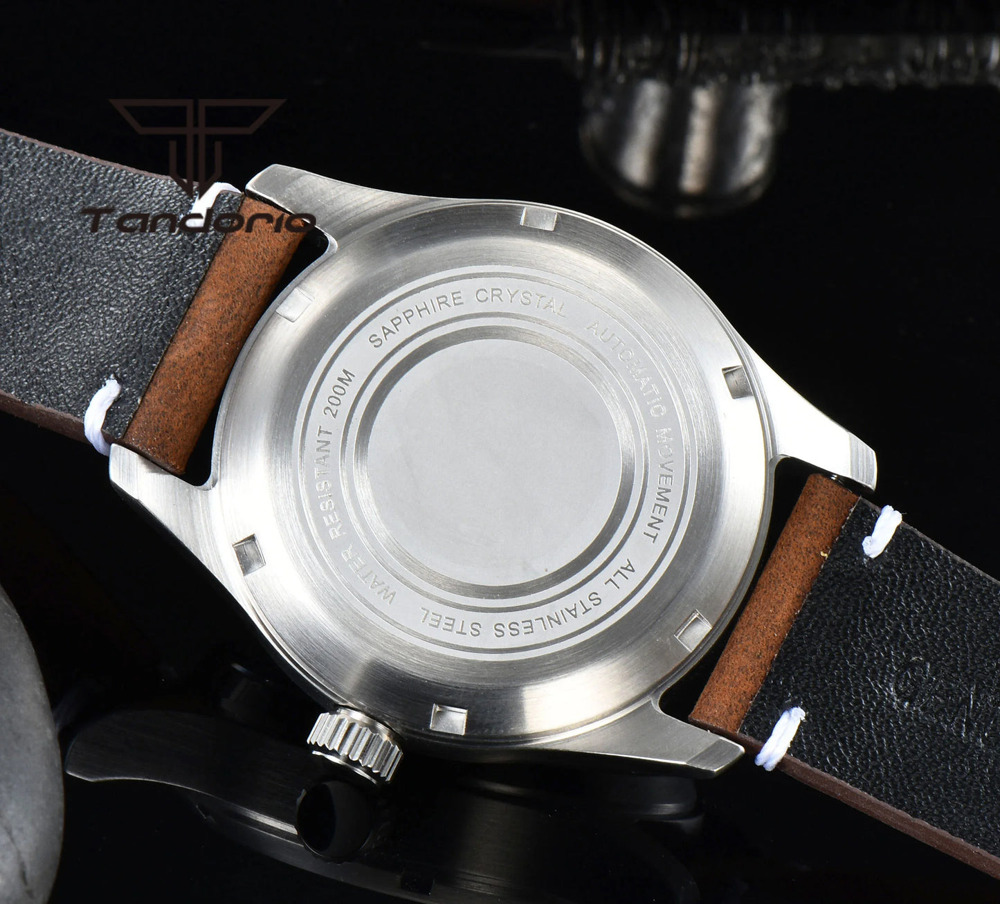 Tandorio - Stainless Steel Automatic Flieger-style Watch