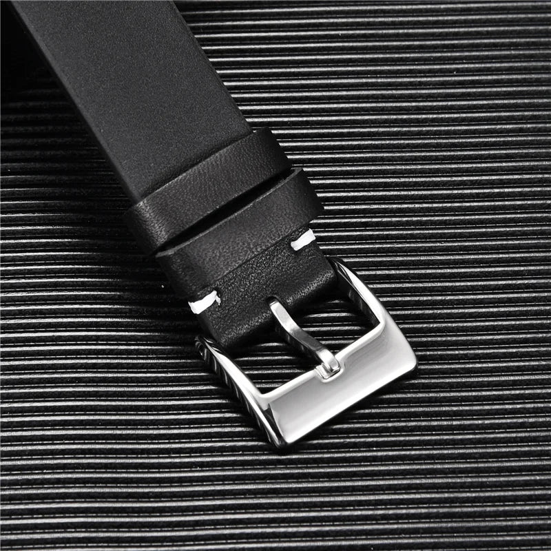 Soft Matte Leather Strap With Quick Release - Sizes S, M & L