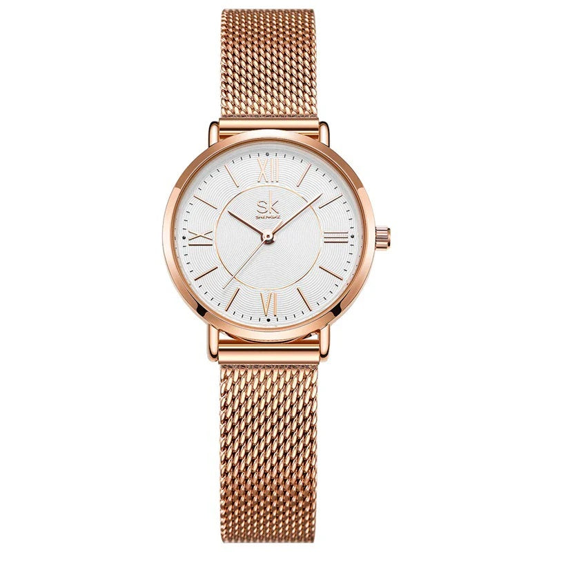 K0188 - Stainless Steel Rose Gold Fashion Watch With Japanese Quartz Movement