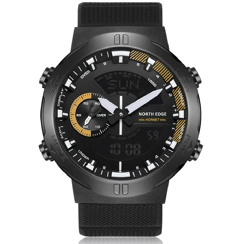 North Edge Hornet World Timer Yellow