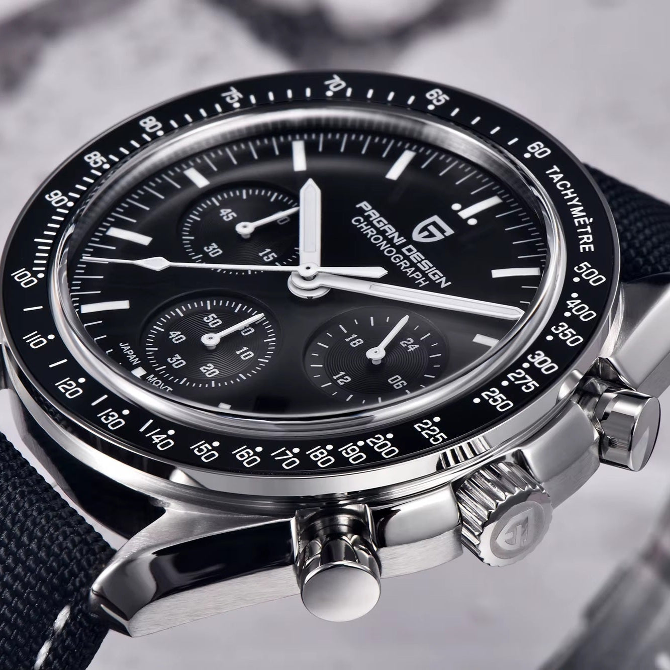 Pagani Design PD-1701 Chronograph pushers