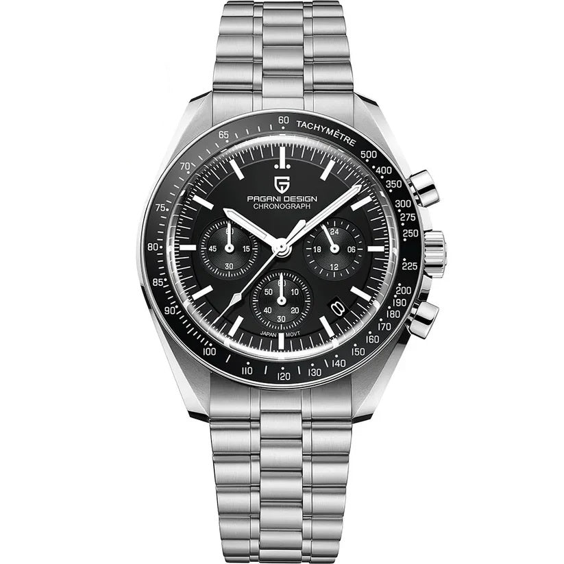 Pagani Design PD-1701 Chronograph black bracelet
