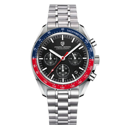 Pagani Design PD-1701 Chronograph black red blue