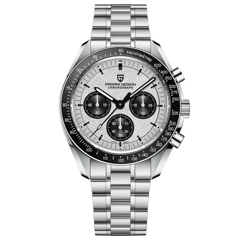 Pagani Design PD-1701 Chronograph white black