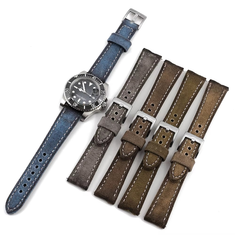 Retro_Wet_Wax_Distressed_Look_Canvas_Watch_Strap