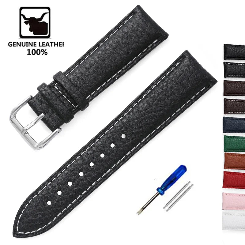 Lychee Pattern Men's and Women's Fashion Watch Strap - Sizes S, M & L