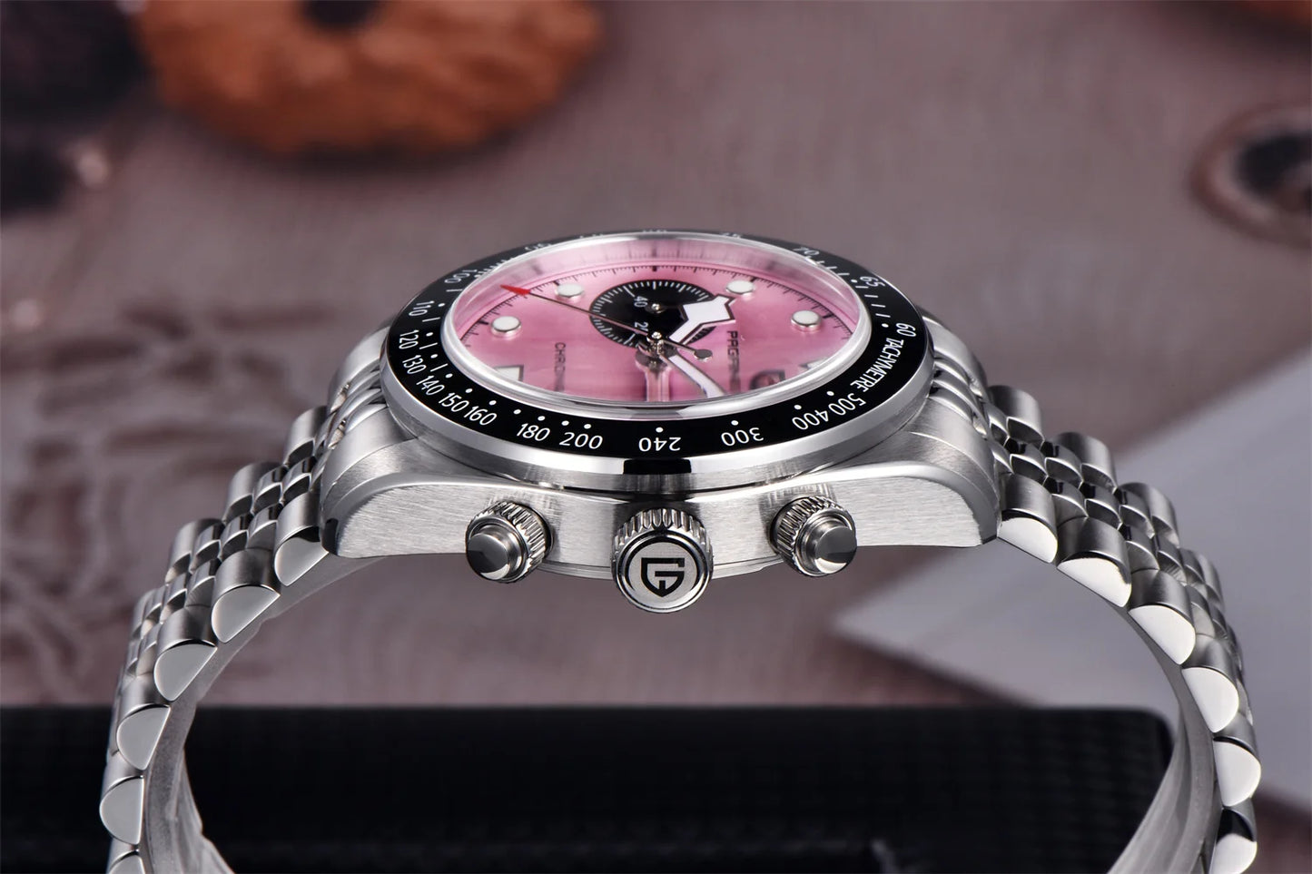 Pagani Design BB Panda Quartz Sports Chronograph With 100m WR