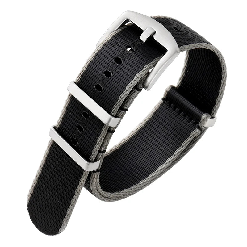 Universal Nylon NATO Style Watch Straps - Sizes M & L