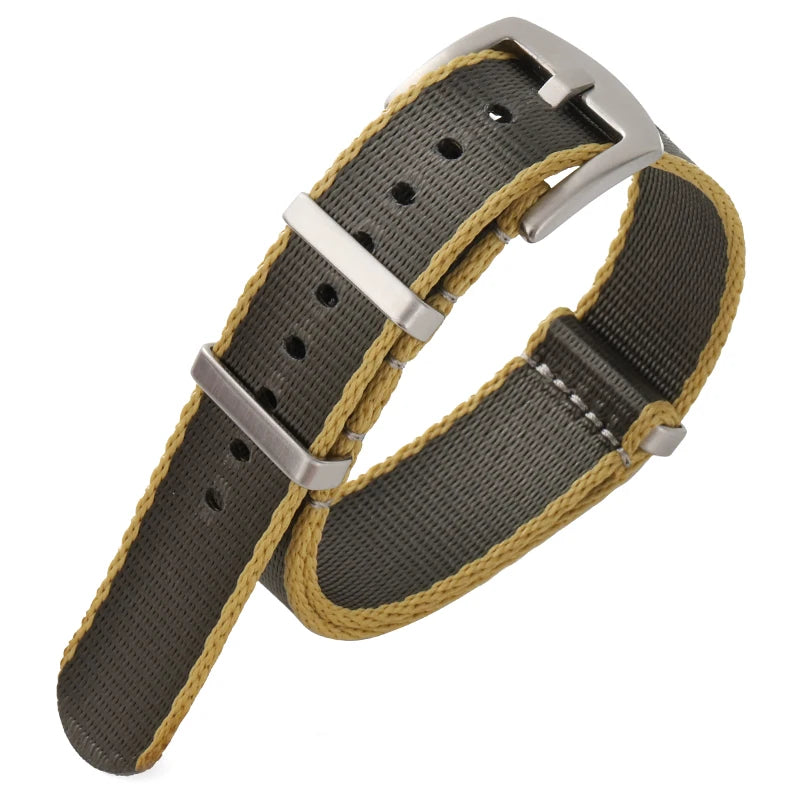 Universal Nylon NATO Style Watch Straps - Sizes M & L