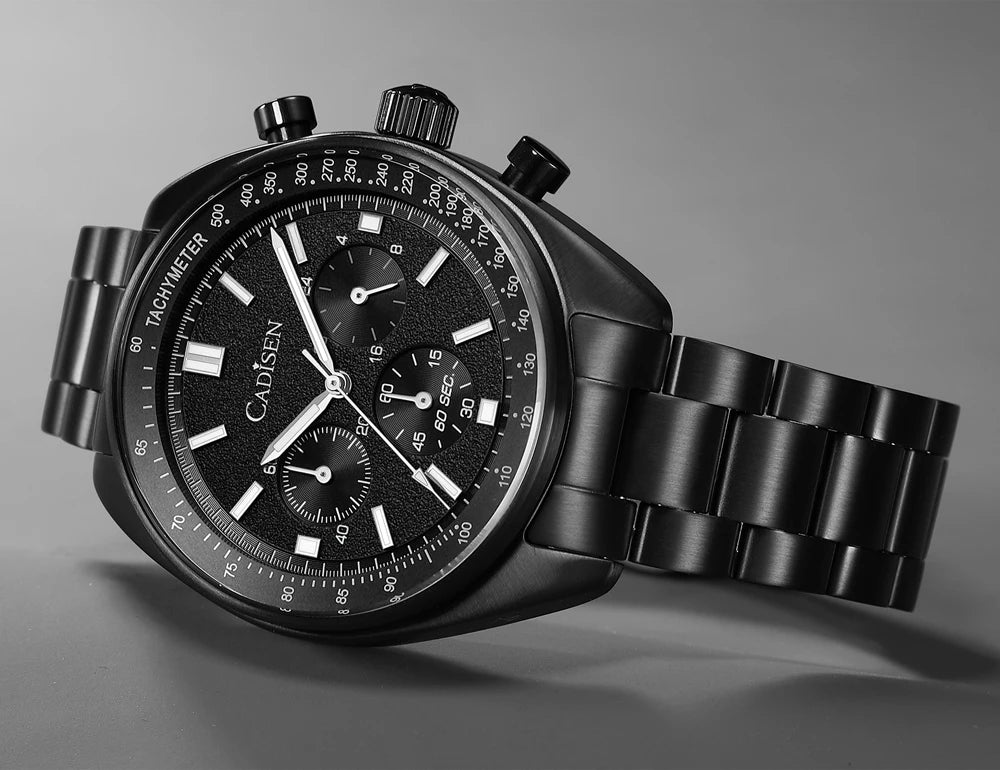 Cadisen C7063M - Quartz Stainless Steel Chronograph