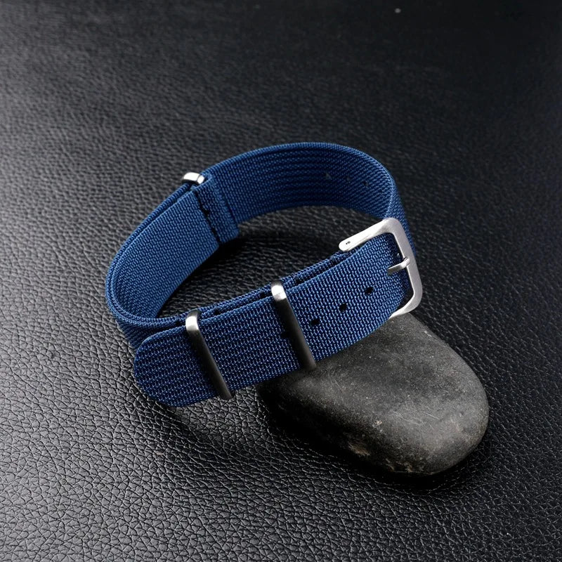 Single colour Nylon NATO Strap - Sizes M & L