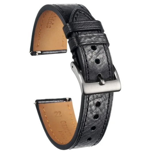 Hemsut Premium Handmade Italian Cowhide Strap. Quick Release - Sizes M & L