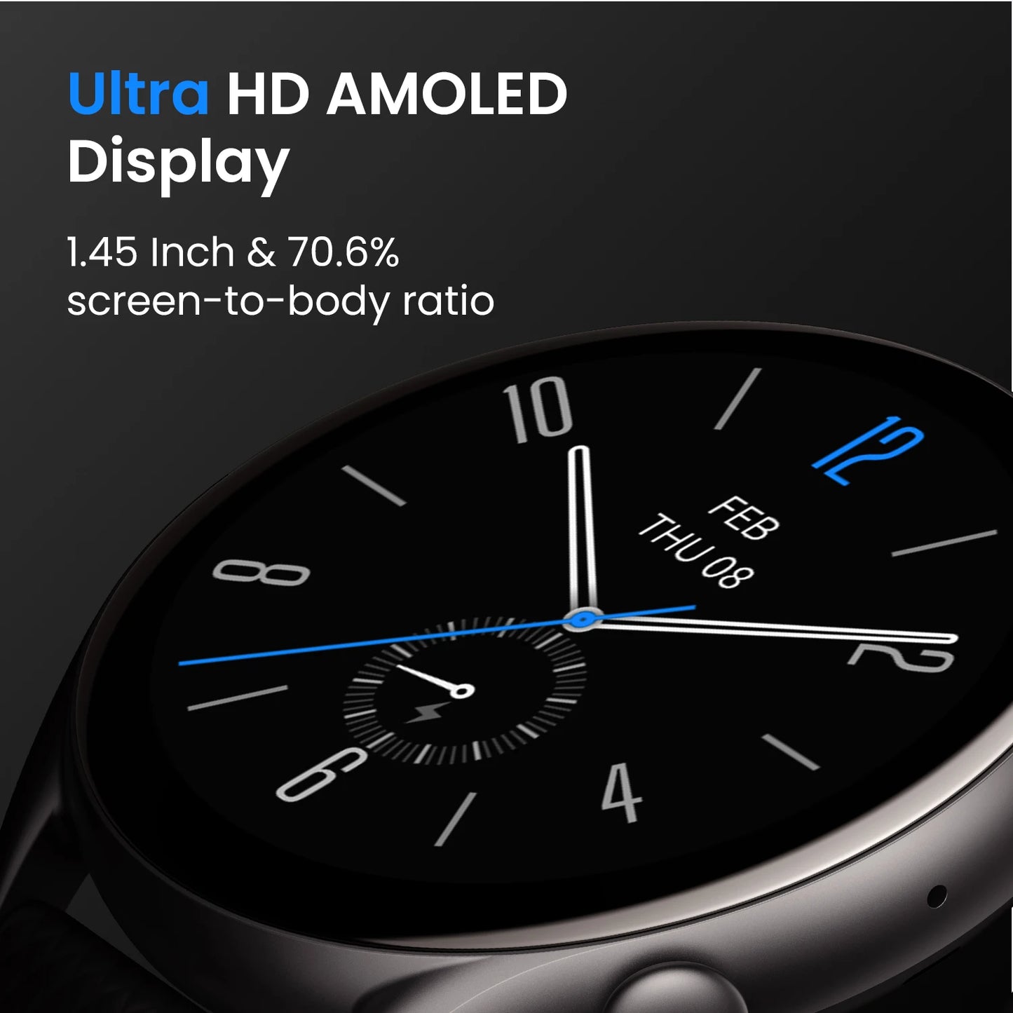 Amazfit GTR 4 - 46mm AMOLED screen, 12-day Battery Life, Smartwatch for Android or iOS