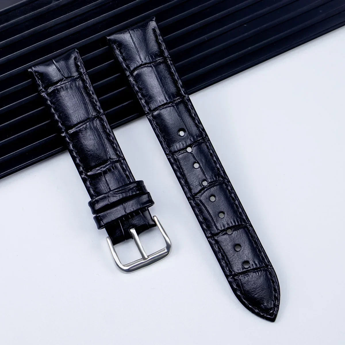 Leather watch straps in a variety of colours - Sizes S, M & L