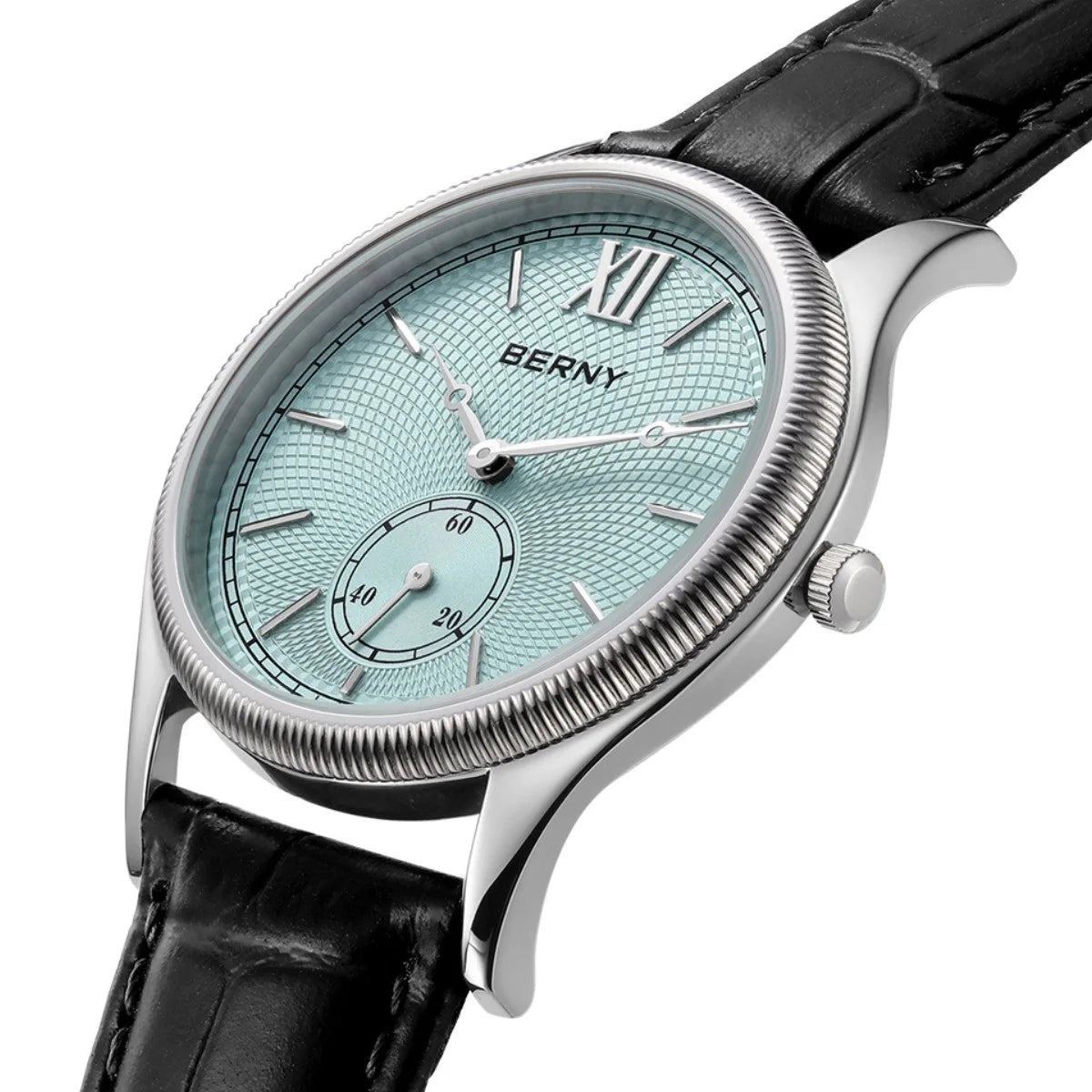 Berny 2944M - Quartz Dress Watch With Ultra-Thin Stainless Steel Case