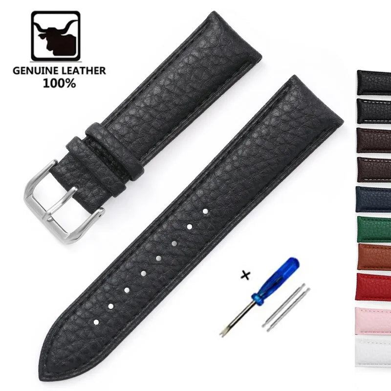 Lychee Pattern Men's and Women's Fashion Watch Strap - Sizes S, M & L