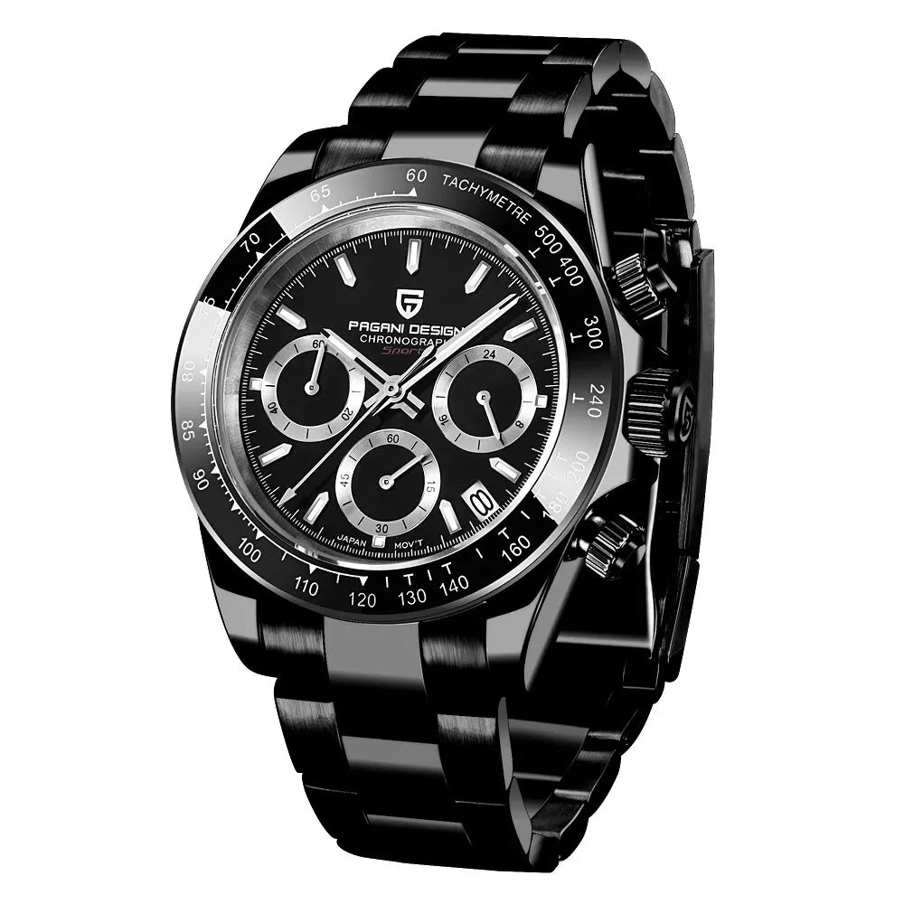 Pagani Design PD-1644 - Quartz Stainless Steel Sports Classic-style Chronograph