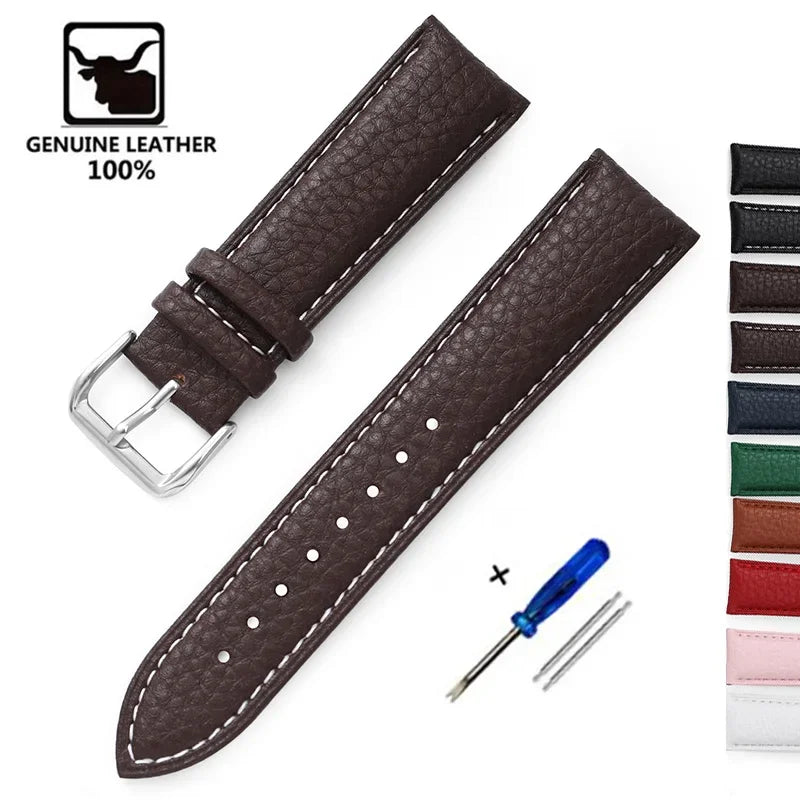 Lychee Pattern Men's and Women's Fashion Watch Strap - Sizes S, M & L