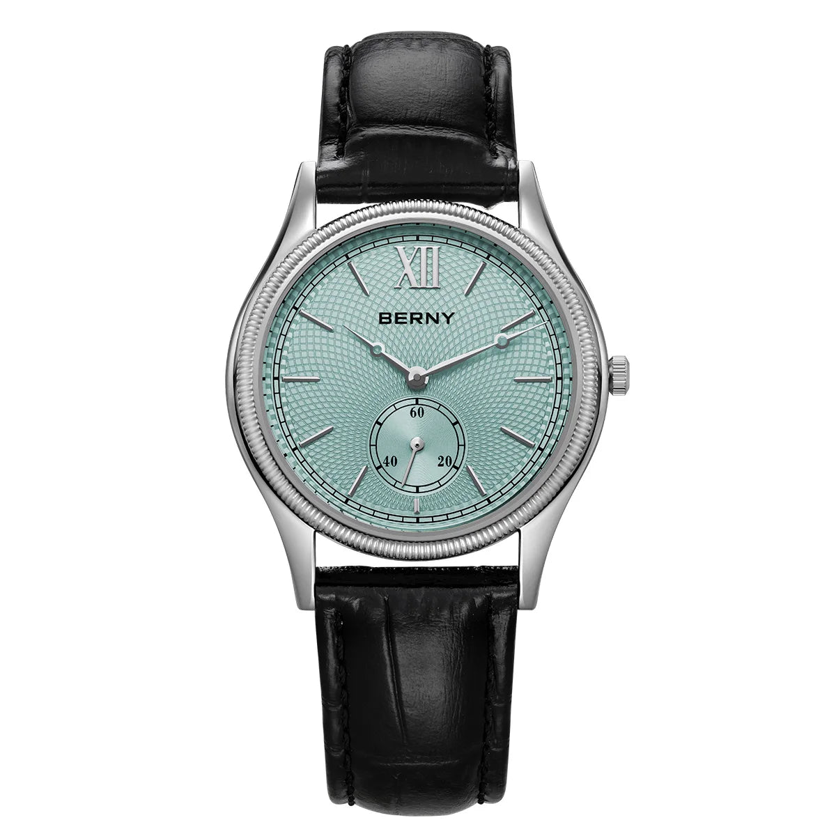 Berny 2944M - Quartz Dress Watch With Ultra-Thin Stainless Steel Case