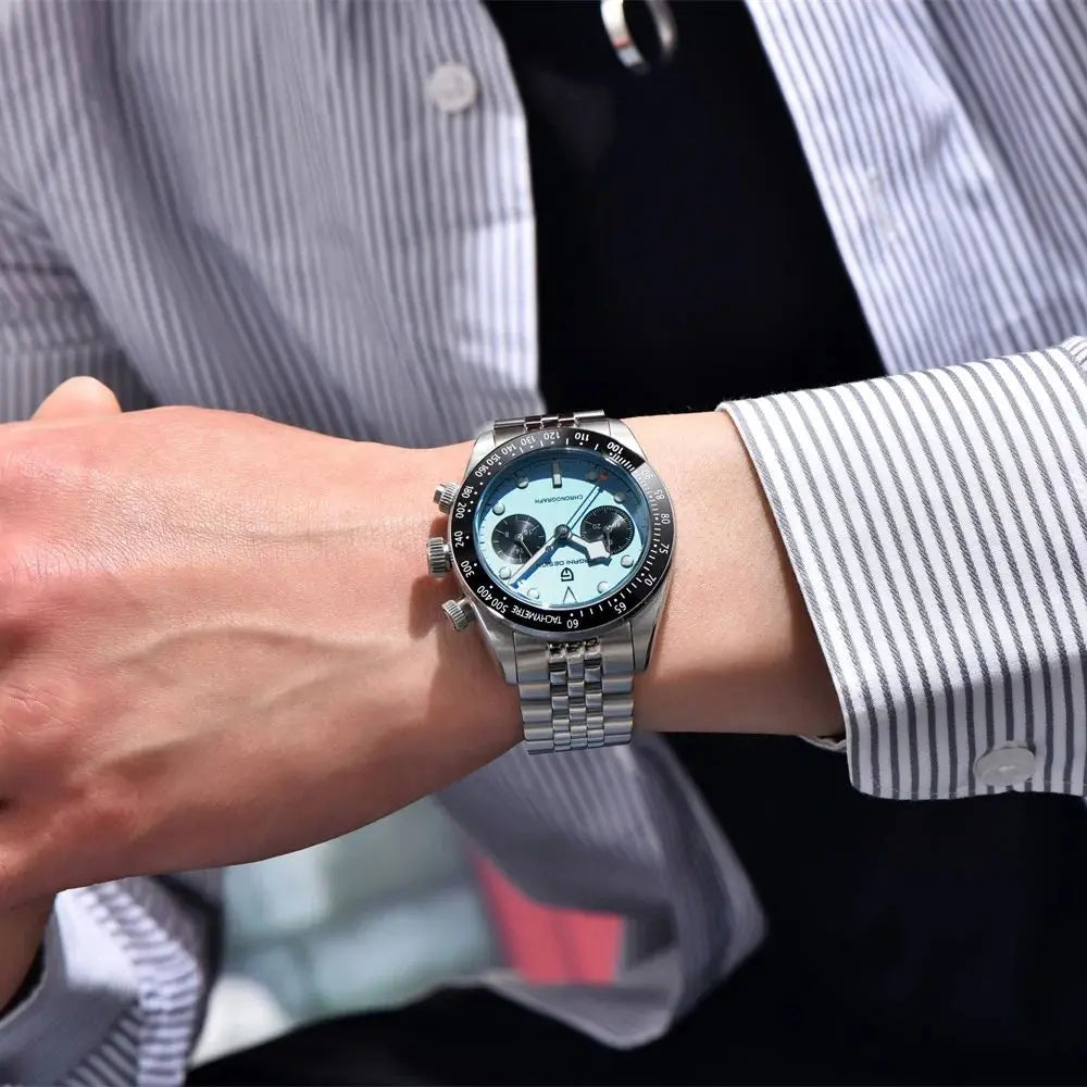 Pagani Design BB Panda Quartz Sports Chronograph With 100m WR