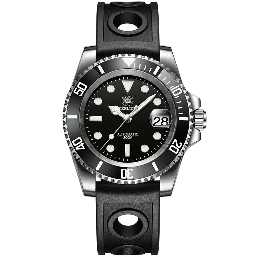 Steeldive SD1953 - Stainless Steel Automatic Dive Watch with 300m Water Resistance