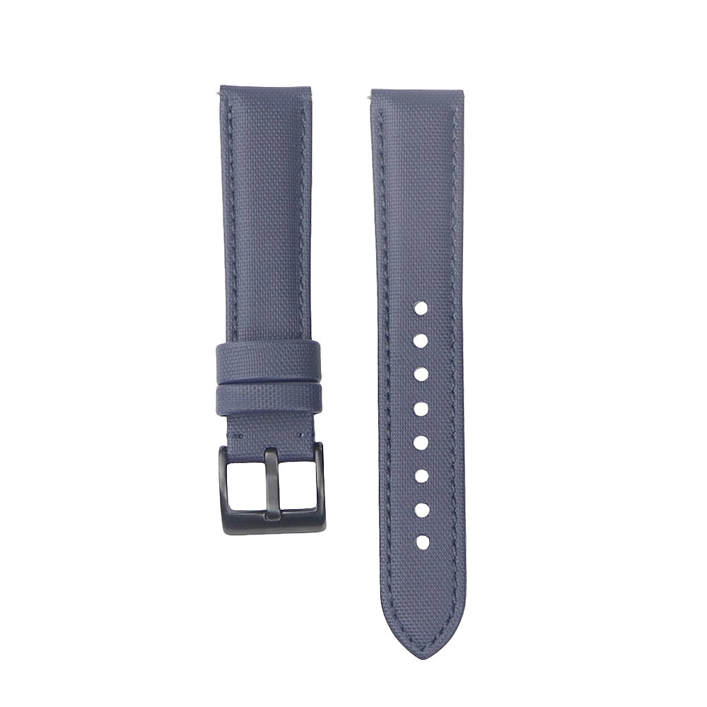 Waterproof Sailcloth Fabric Watch Straps with Quick Release - Sizes M & L