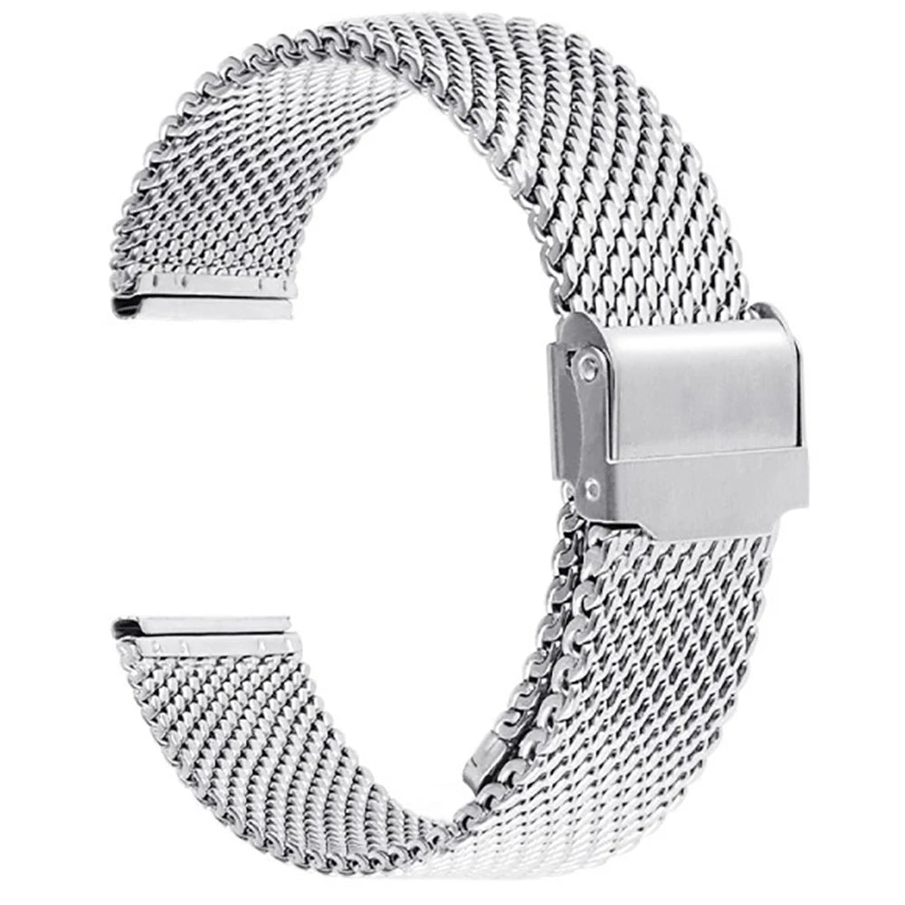 3mm Thick Stainless Steel Mesh Strap with Quick Release Spring Bars M & L