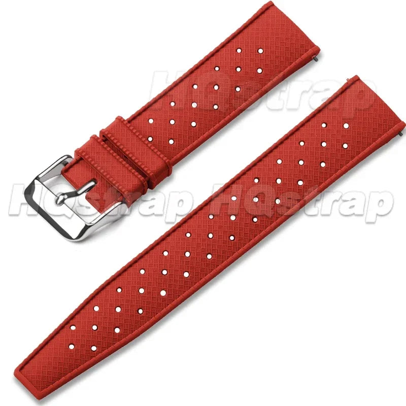 Universal Tropic Rubber Strap With Quick Release  - Sizes M & L