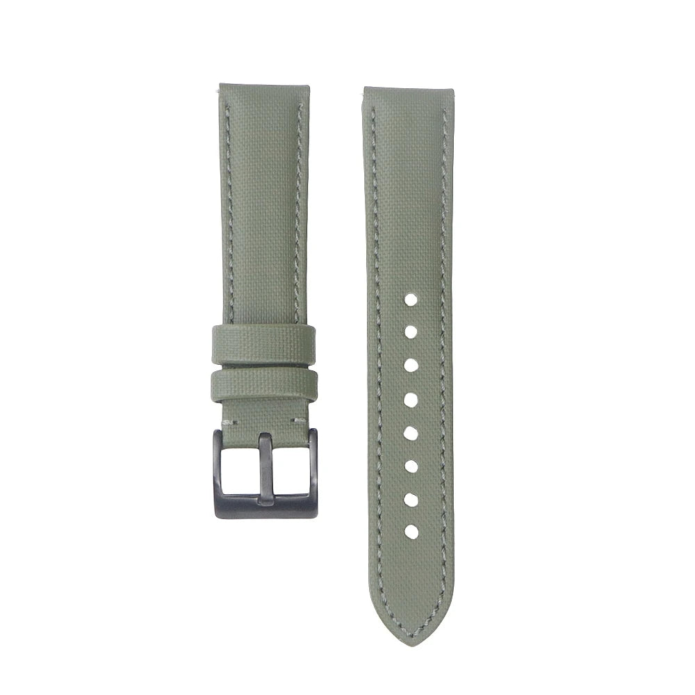 Waterproof Sailcloth Fabric Watch Straps with Quick Release - Sizes M & L