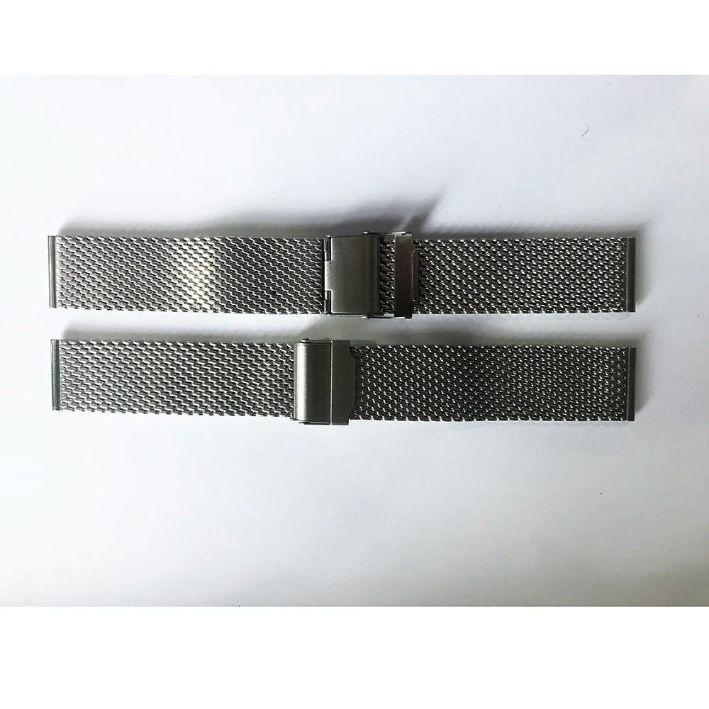 3mm Thick Stainless Steel Mesh Strap with Quick Release Spring Bars M & L