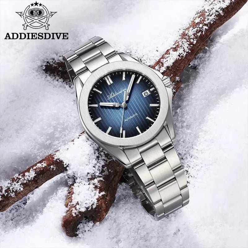 Addiesdaive AD2080 - 38mm Sports Watch with Seiko NH35 Automatic Mechanical Movement