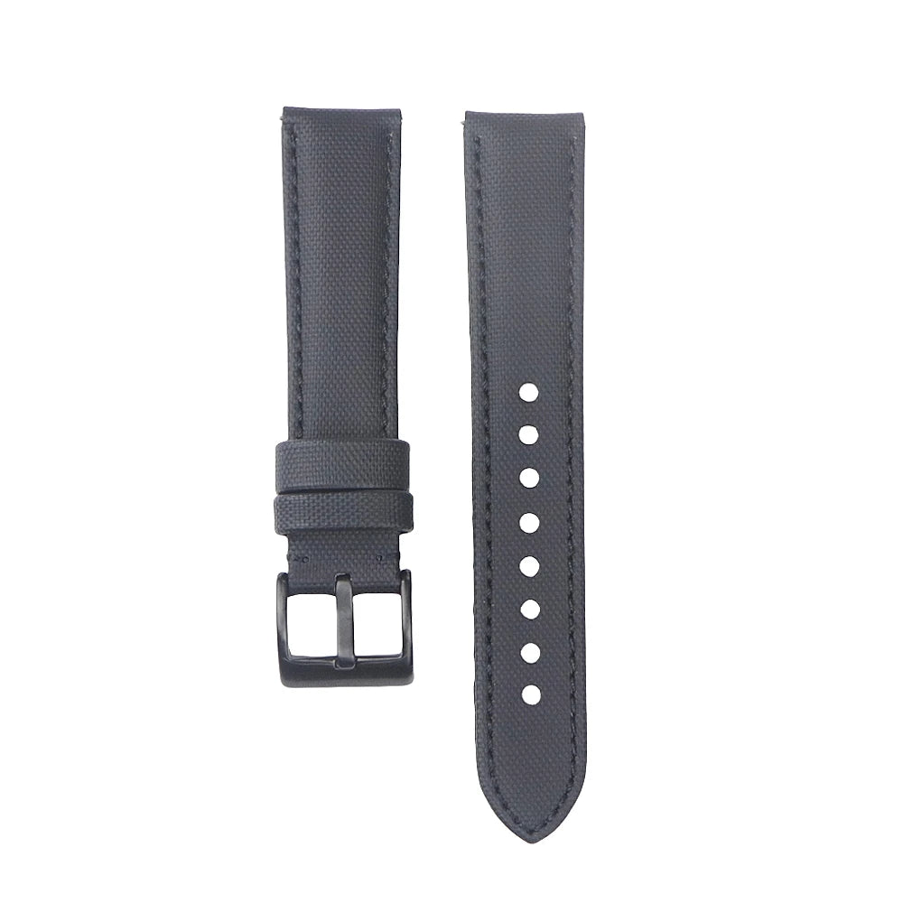 Waterproof Sailcloth Fabric Watch Straps with Quick Release - Sizes M & L