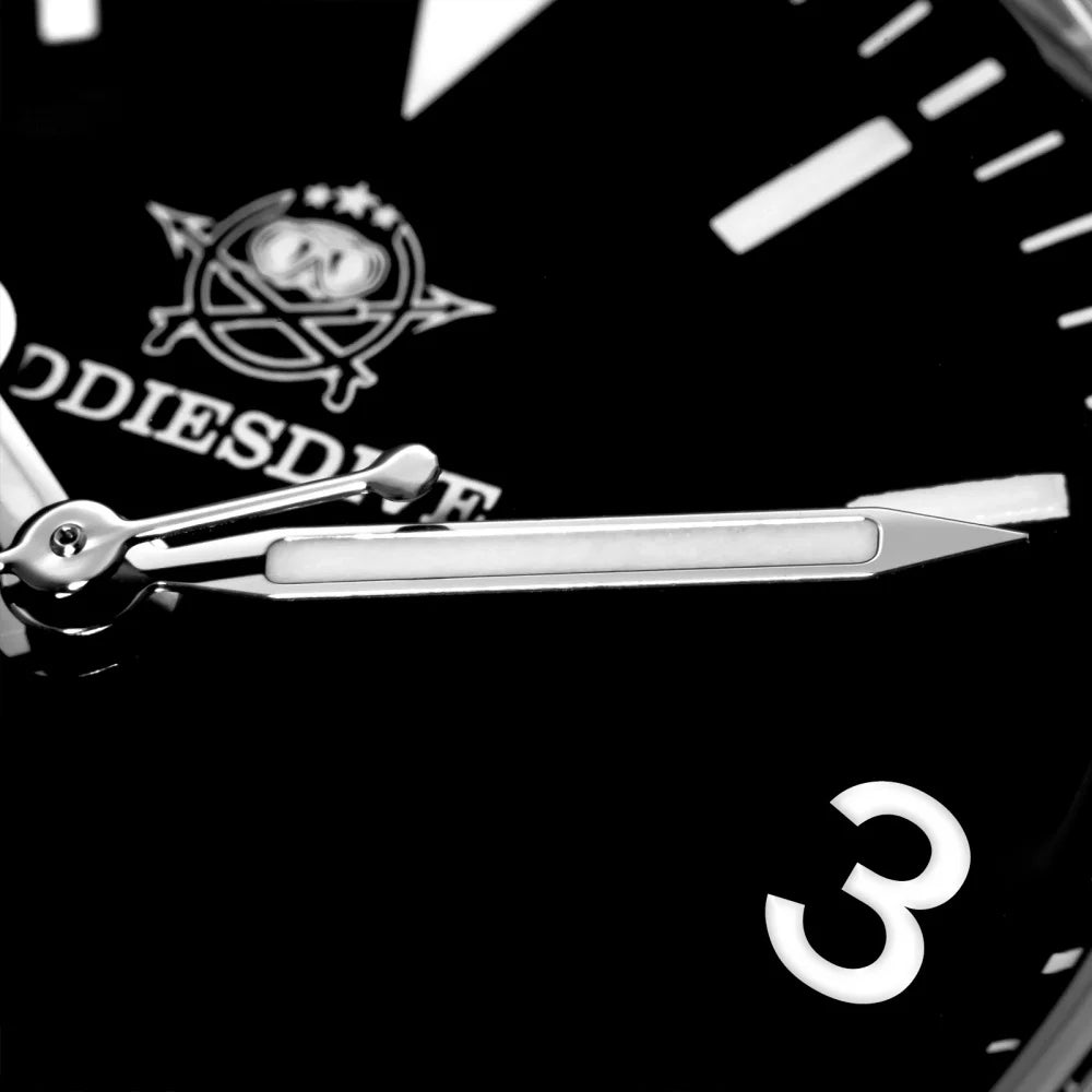 Addiesdive AD2023-1 - Stainless Steel Explorer-Style Watch With Sapphire Glass and 100m WR