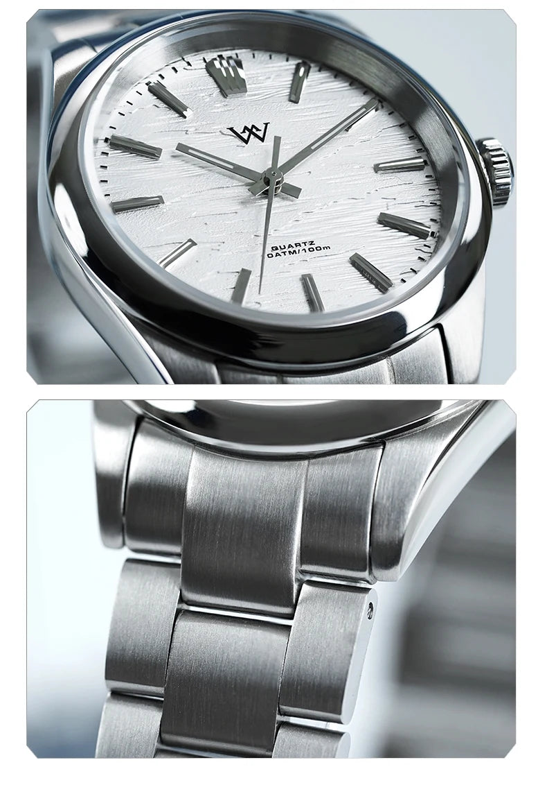 WM WM-207 - Birch Forest Series Stainless Steel Quartz Business & Dress Watch