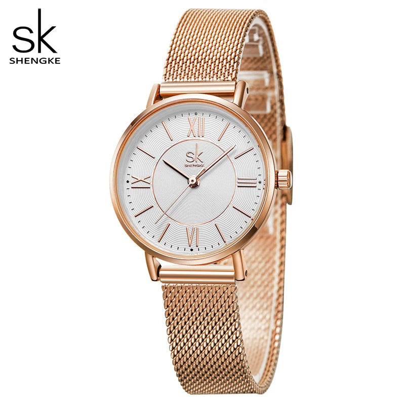 K0188 - Stainless Steel Rose Gold Fashion Watch With Japanese Quartz Movement