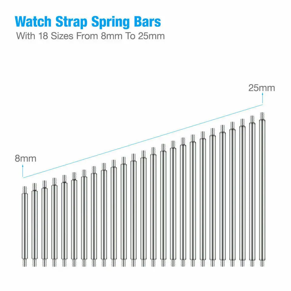 Stainless Steel Watch Spring Bars