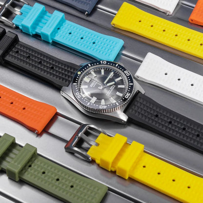 Watchdives Soft Rubber Waffle Strap 1 watch 02