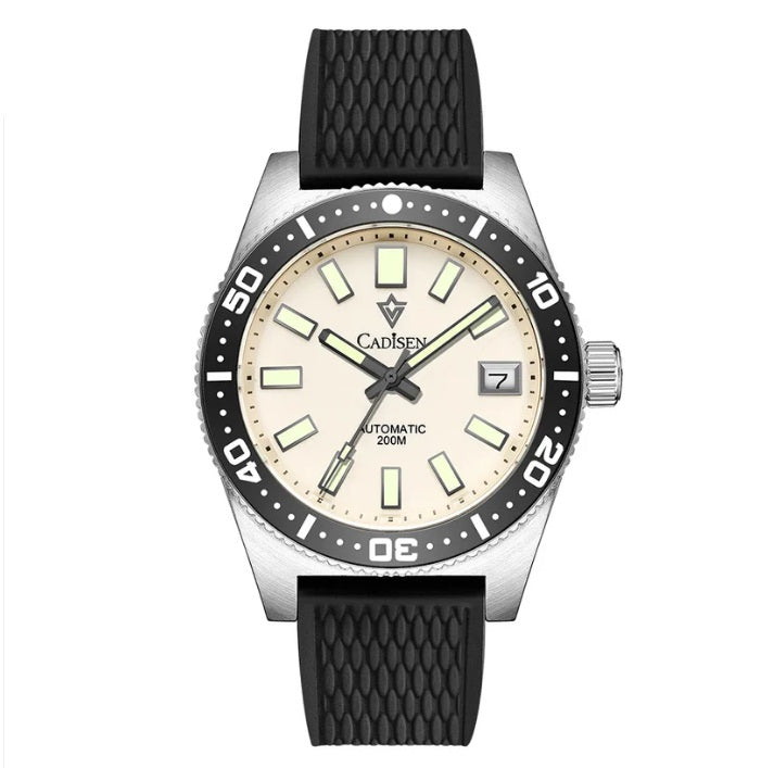 Cadisen C8207M - 62MAS Style Automatic Stainless Steel Dive Watch