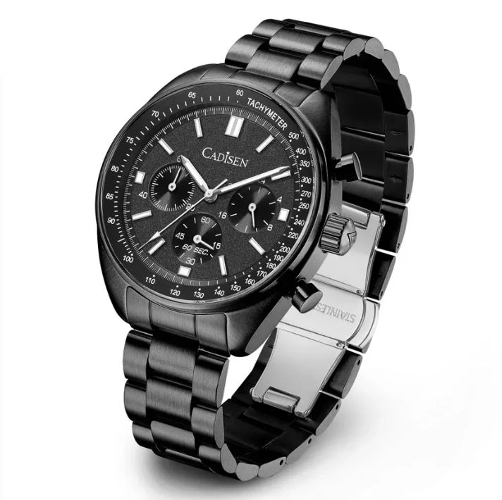 Cadisen C7063M - Quartz Stainless Steel Chronograph